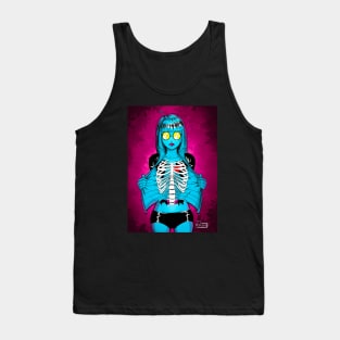 Girl Ribs Heart Tank Top